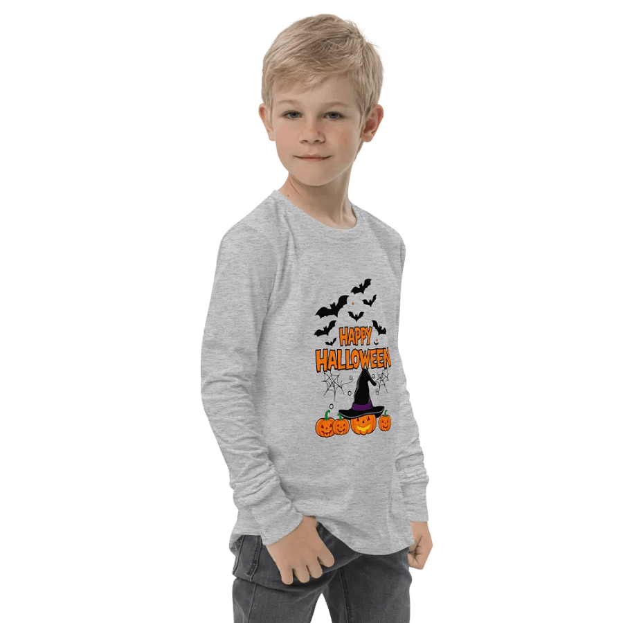Happy Halloween Youth L/S Tee product image (4)