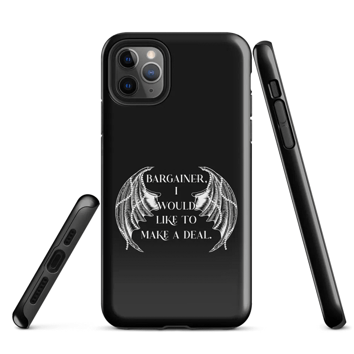 Bargainer Calling Card iPhone Case product image (1)