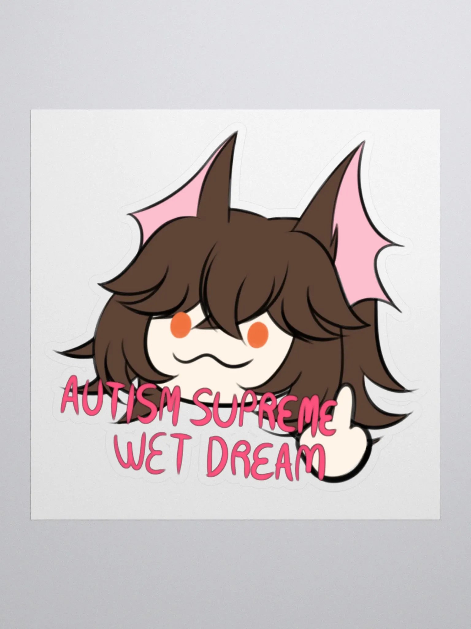 Autism Supreme Wet Dream Sticker product image (1)