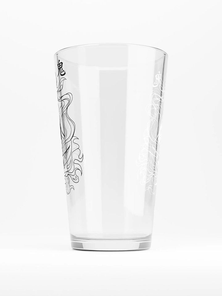 BLACK AND WHITE ONI | Drinking Glass product image (2)