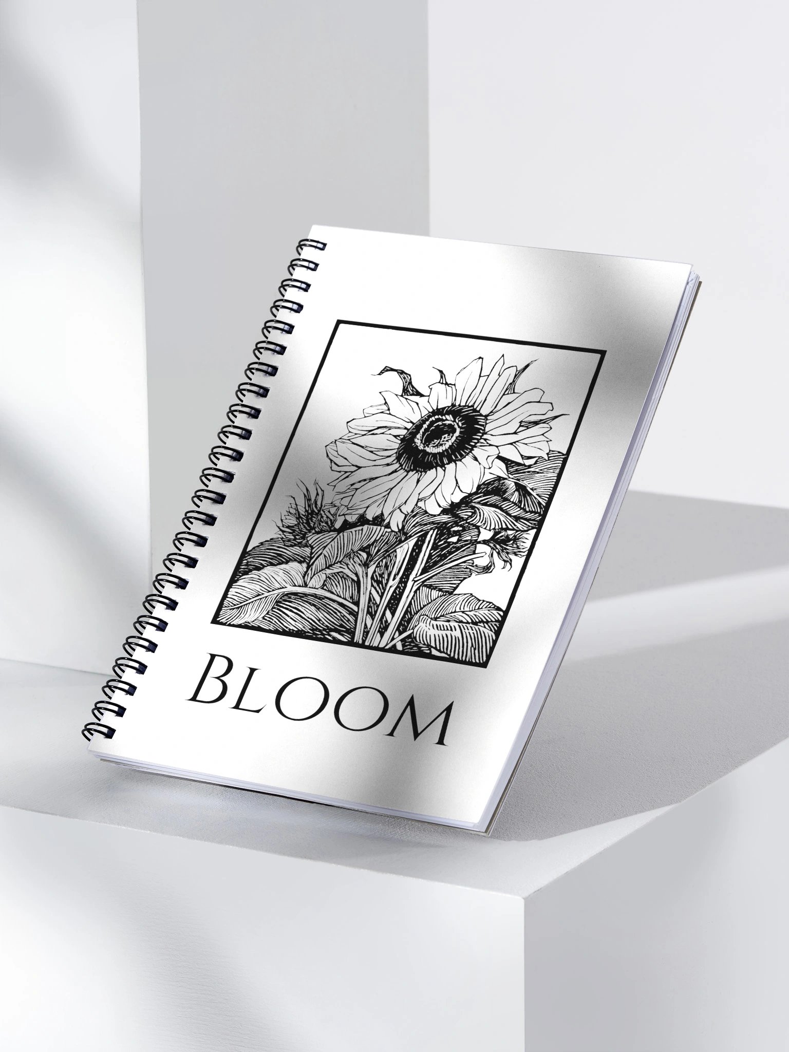 "Bloom" Spiral Notebook product image (3)