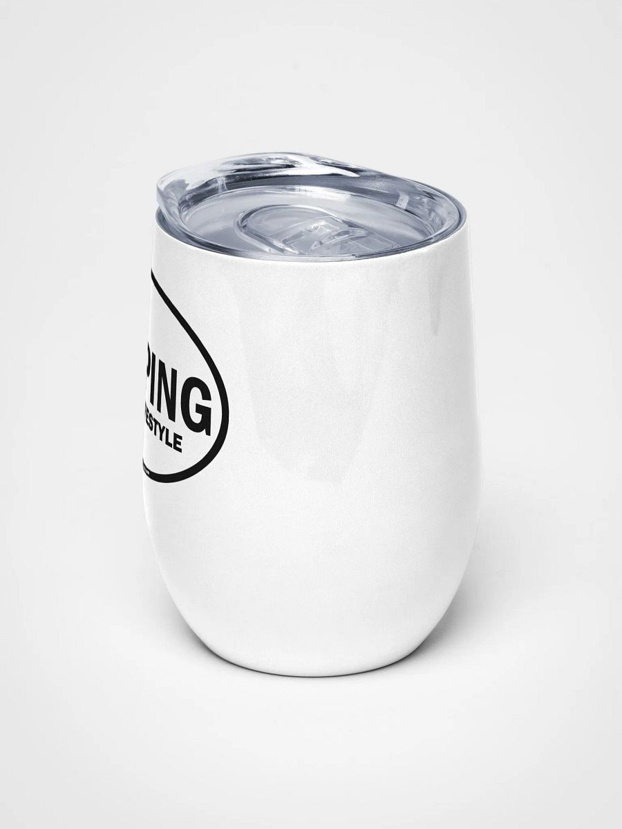 LOOPING - It's A Lifestyle - Wine Tumbler - Insulated Stainless Steel product image (5)
