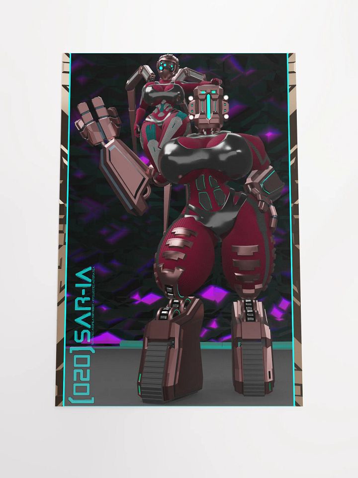 V-NA x FLOR-A PINUP POSTER product image (2)