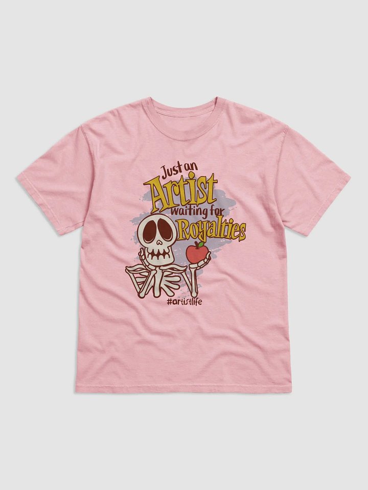 Whimsical Skeleton Artist T-Shirt product image (1)