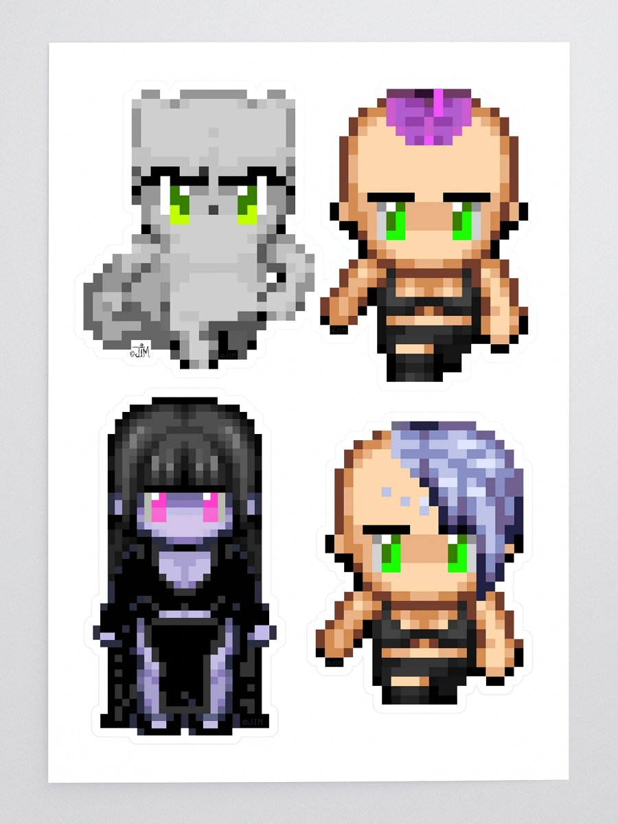 Foamy & Germaine (And Pauline) : Bits Sticker Sheet product image (3)