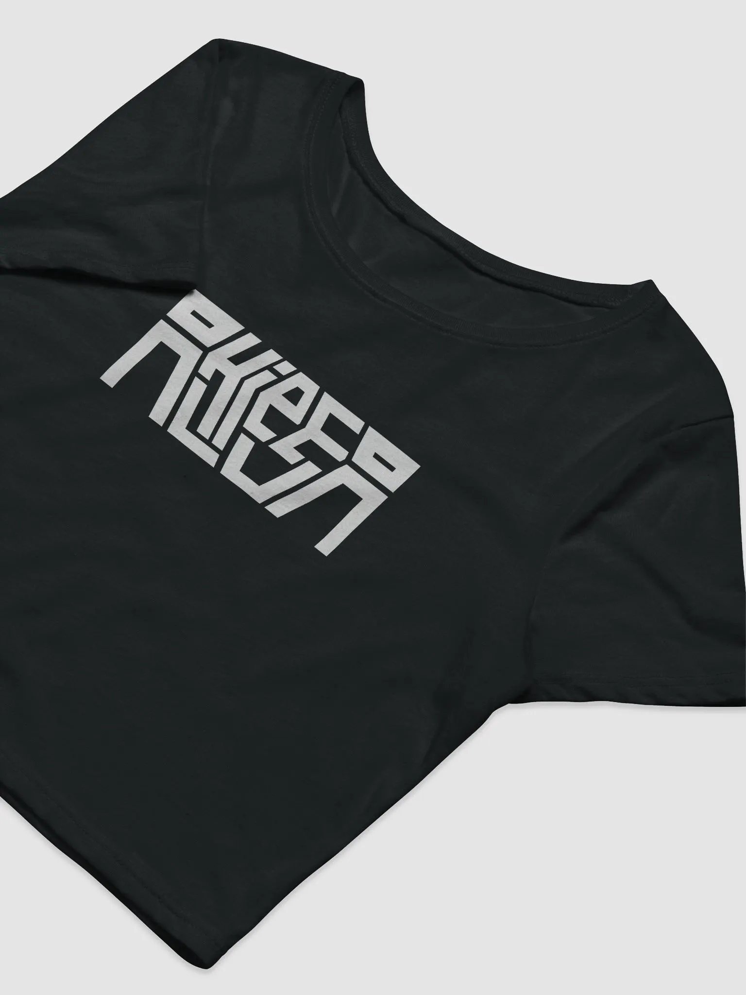 Black Geometric Crop Top product image (3)
