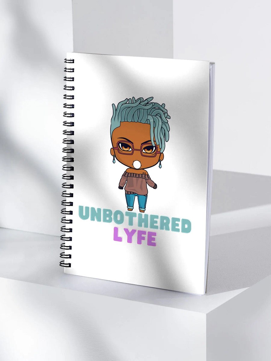 Sems' Unbothered Lyfe - Spiral Notebook product image (4)