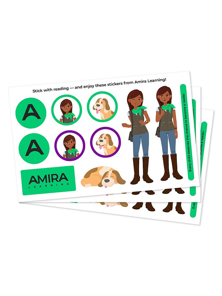 Amira Learning - Sticker Sheet product image (1)