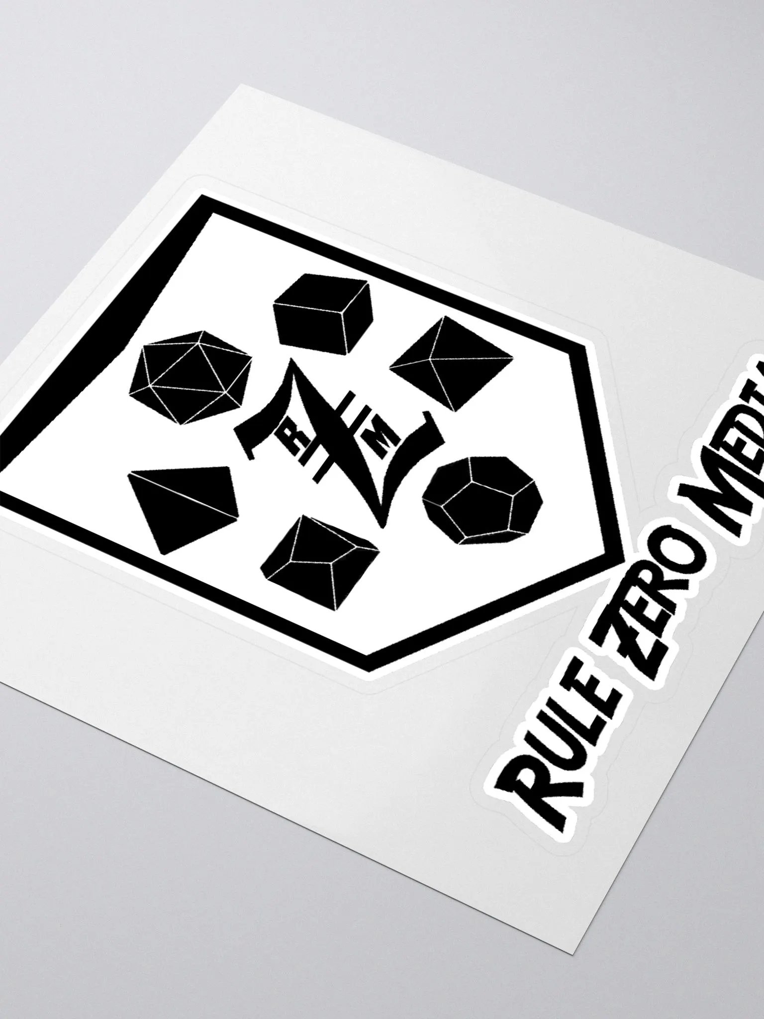 Rule Zero Media Sticker product image (3)