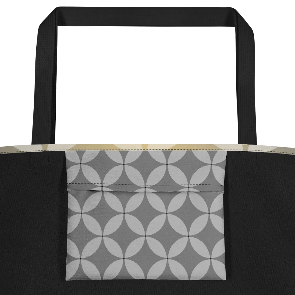 Harmony Circle Polyester Tote Bag product image (4)