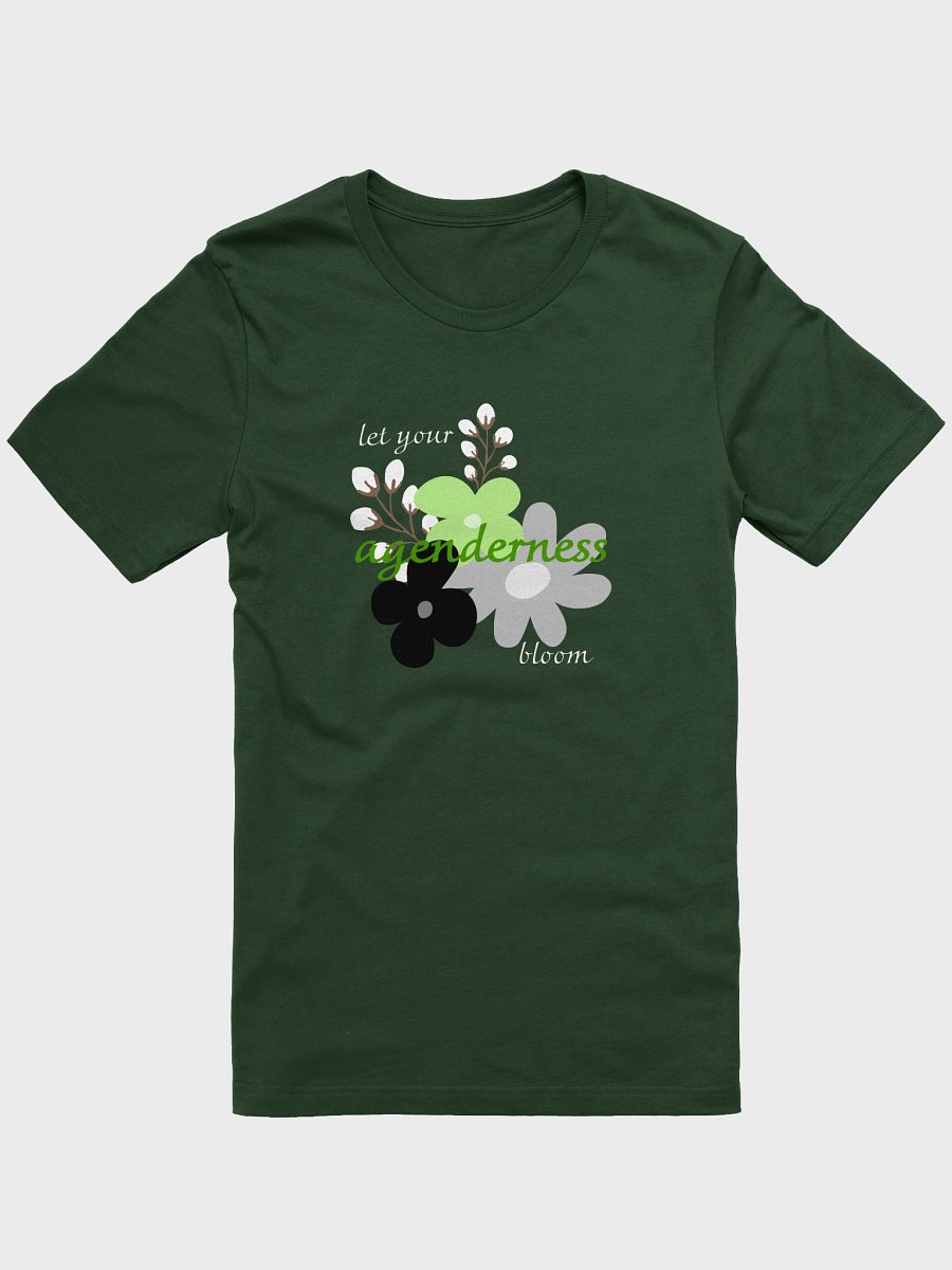 let your agenderness bloom t-shirt product image (1)