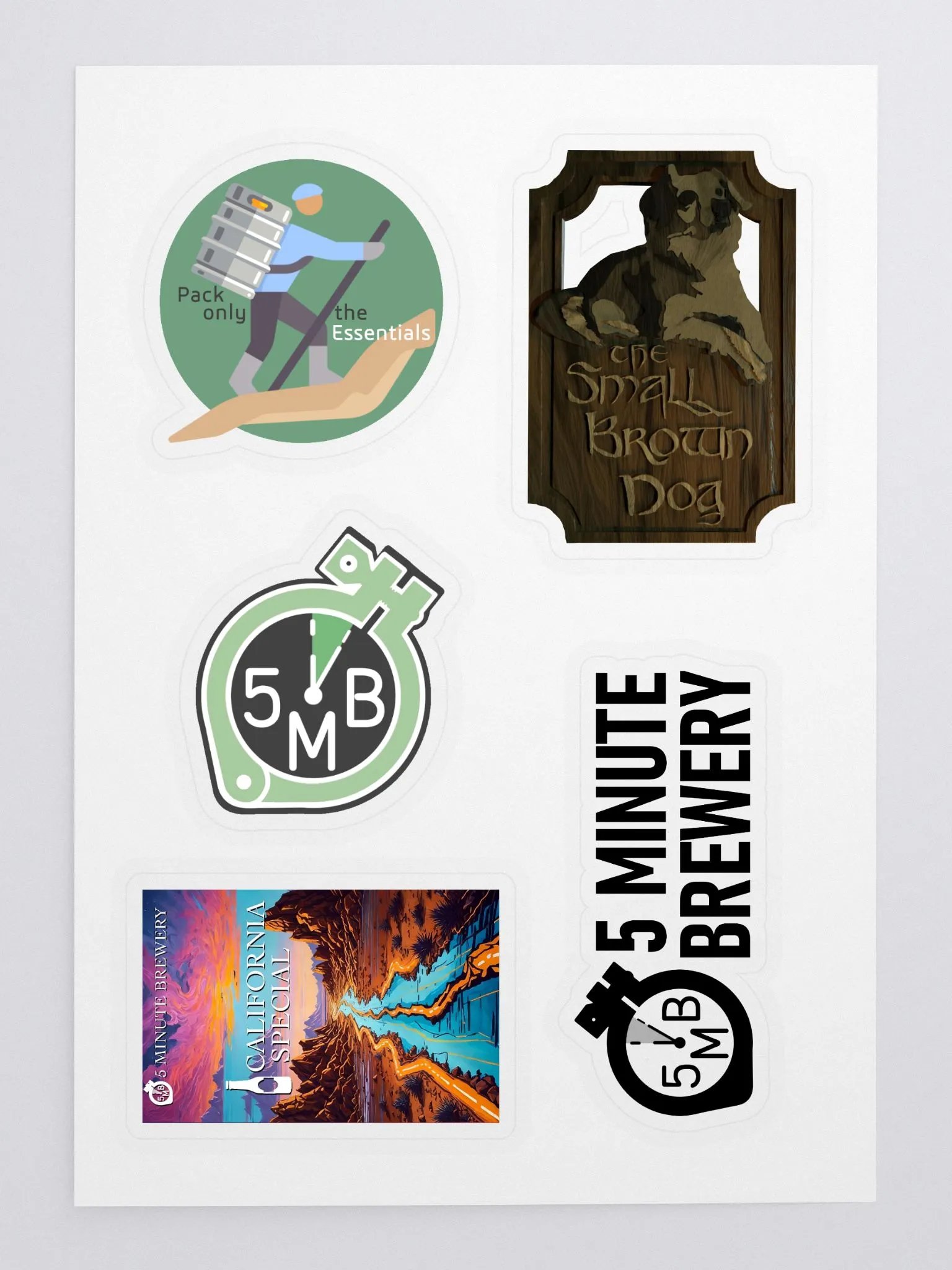 5MB Variety Sticker Sheet product image (3)