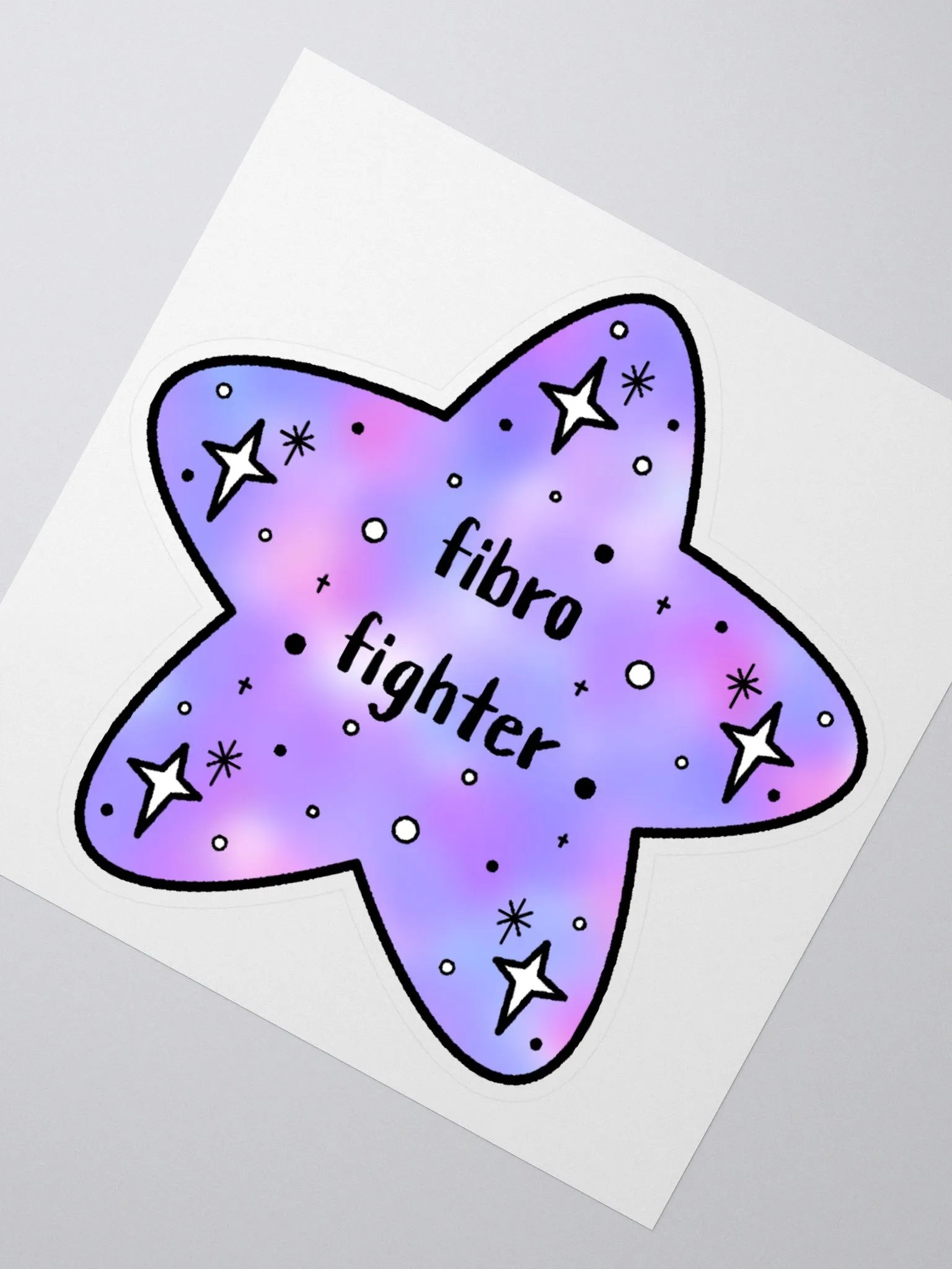 Fibro Fighter Sticker product image (2)