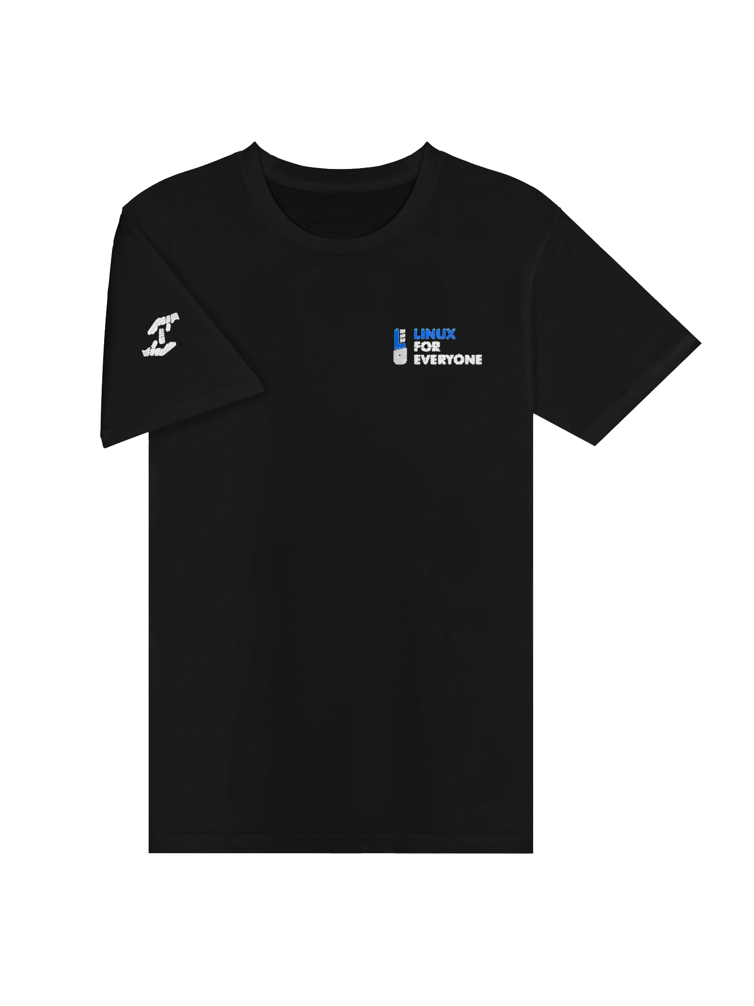 L4E Premium Tee: Dark Mode Aqua product image (3)