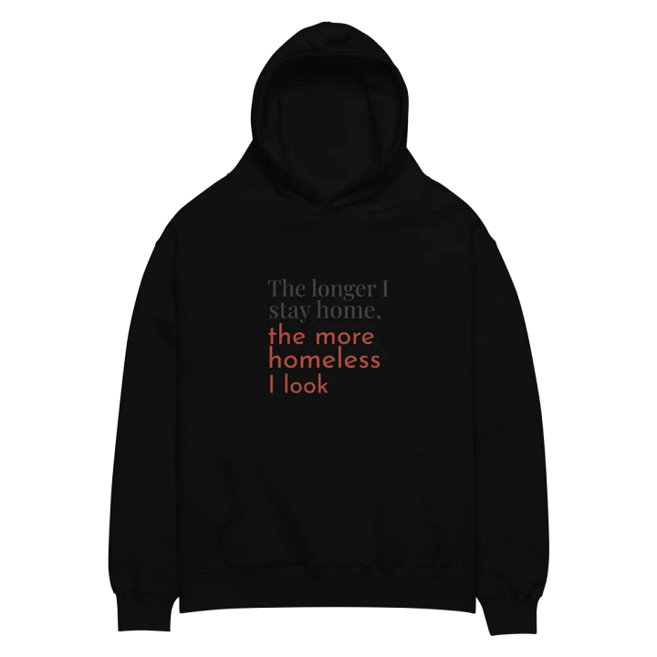Homeless Aesthetic Oversized Hoodie product image (2)