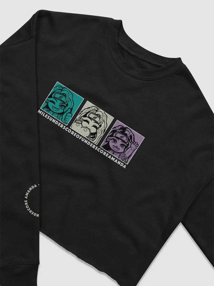The Undie Women's Crop Sweatshirt product image (3)