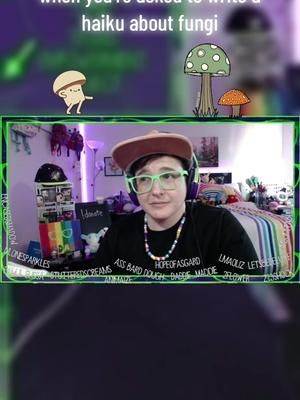a haiku about fungi and fun guys #poetry #twitchclips #haiku #fungi 