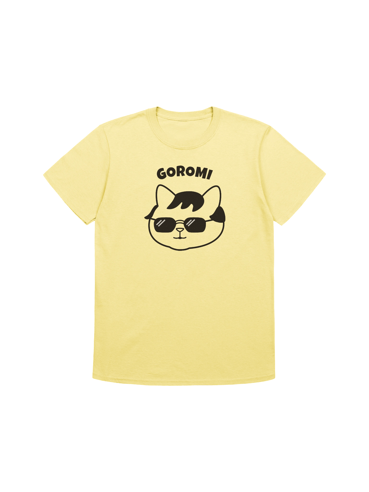 Goromi the Cat in Wig - Unisex Adult Super Soft Lightweight T-shirt product image (2)