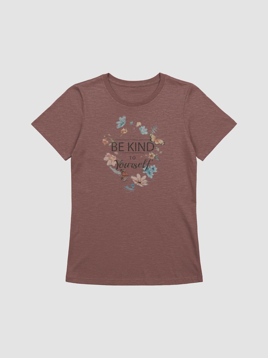 Women's Supersoft Relaxed-fit T-Shirt Be Kind Flowers product image (3)
