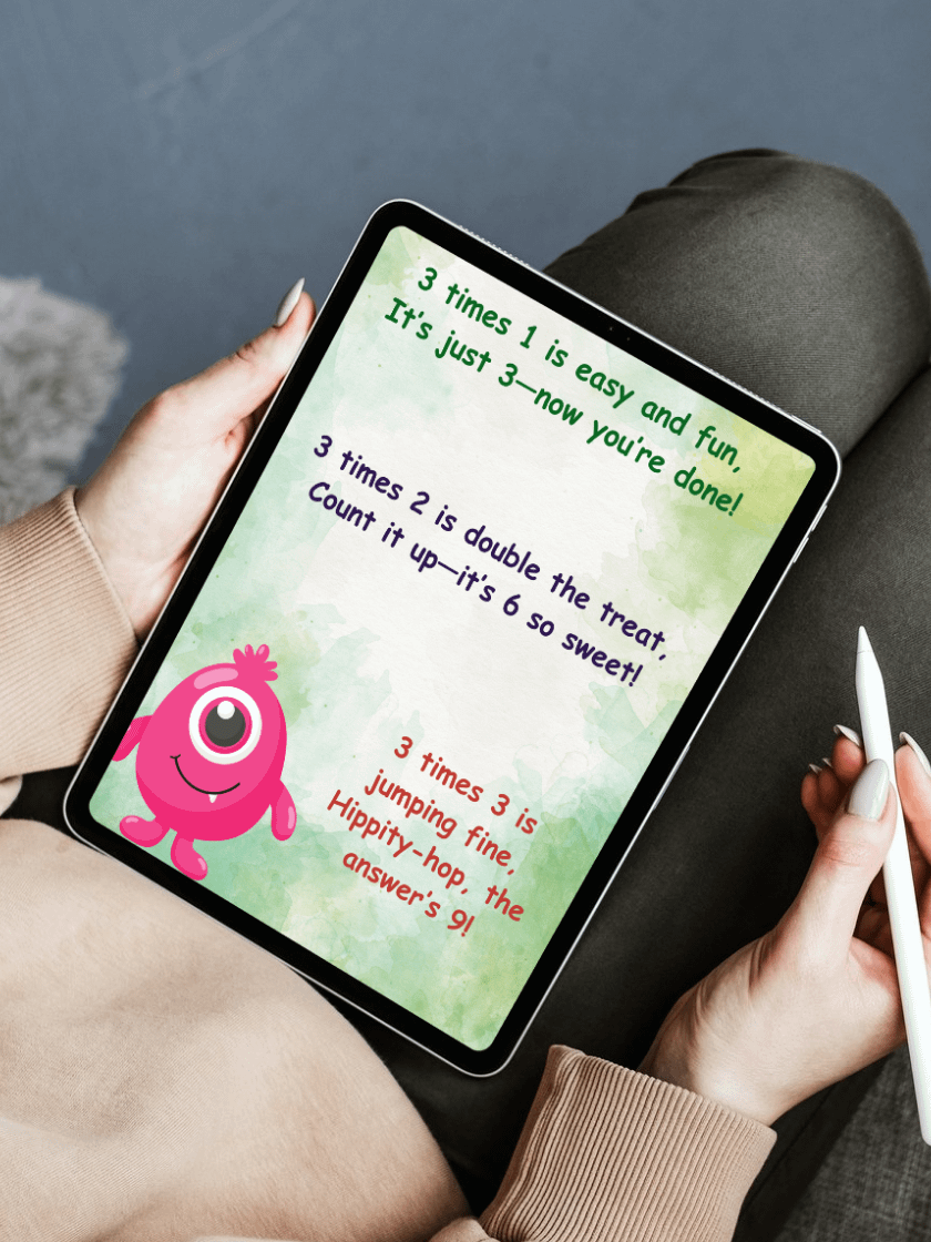 Multiplication Monster Mash product image (9)