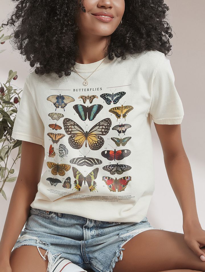 Types of Butterflies Goblincore Shirt | Cottagecore, Fairycore, and Forestcore T-Shirts product image (10)