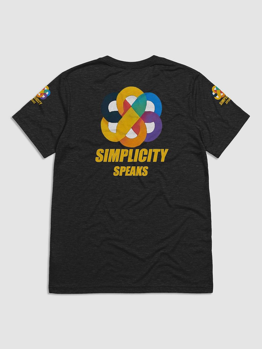 Simplicity Speaks Tri-Color Tee product image (50)