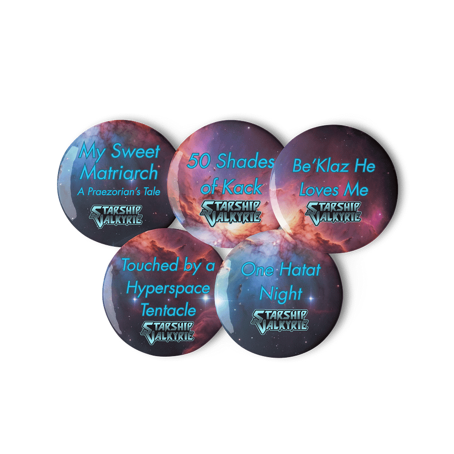 Starship Valkyrie Battle Buttons (Romance Collection) product image (3)