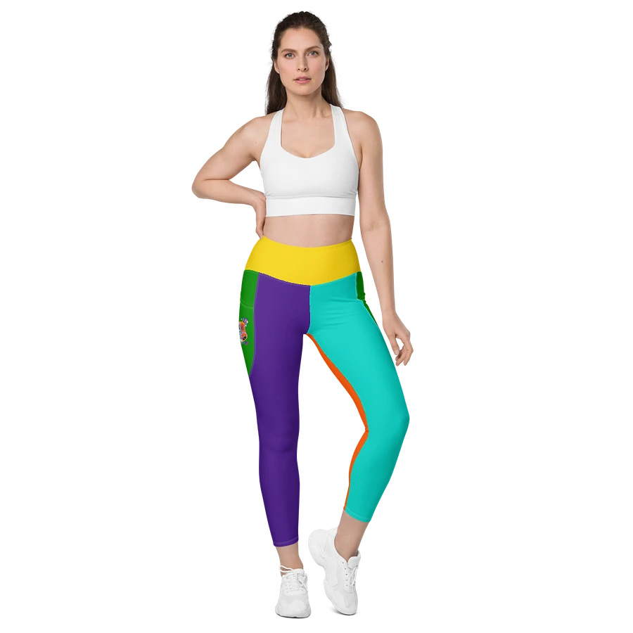 School of Chaos Colourblock Leggings product image (26)