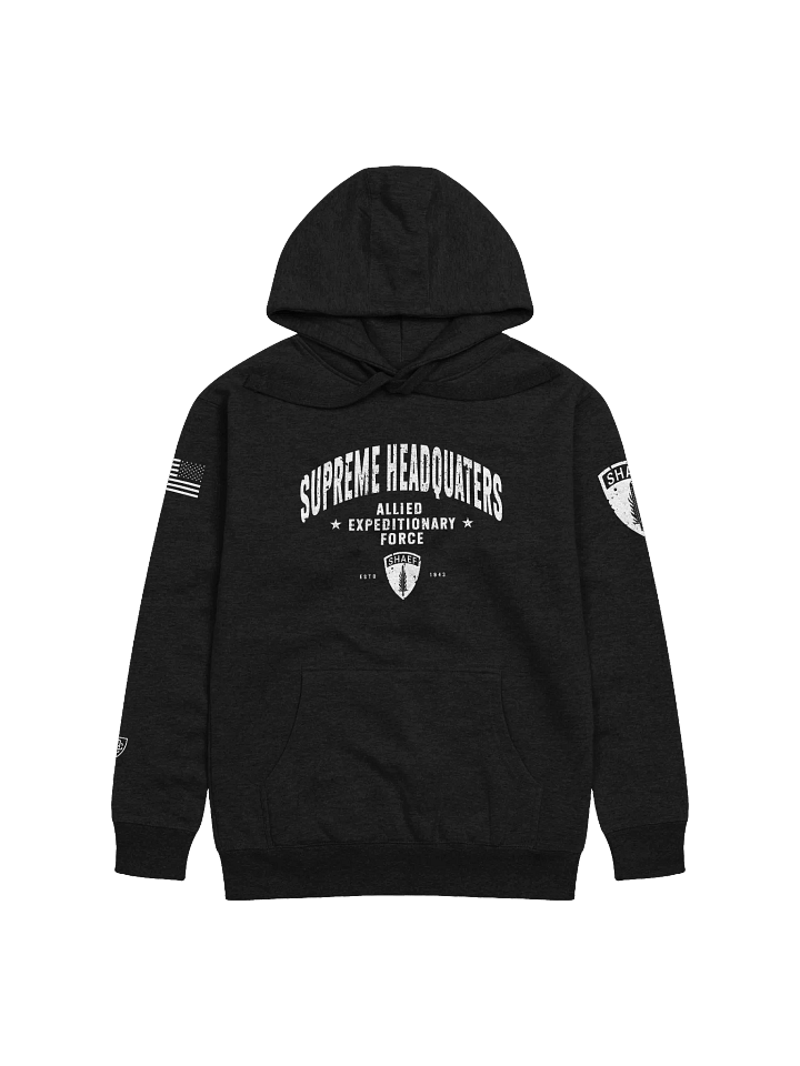 SHAEF - Supreme Allied Expeditionary Force "Distressed" Hoodie product image (8)
