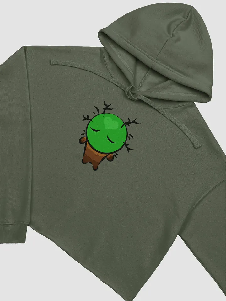 Frank Heart Fleece Crop Hoodie product image (2)
