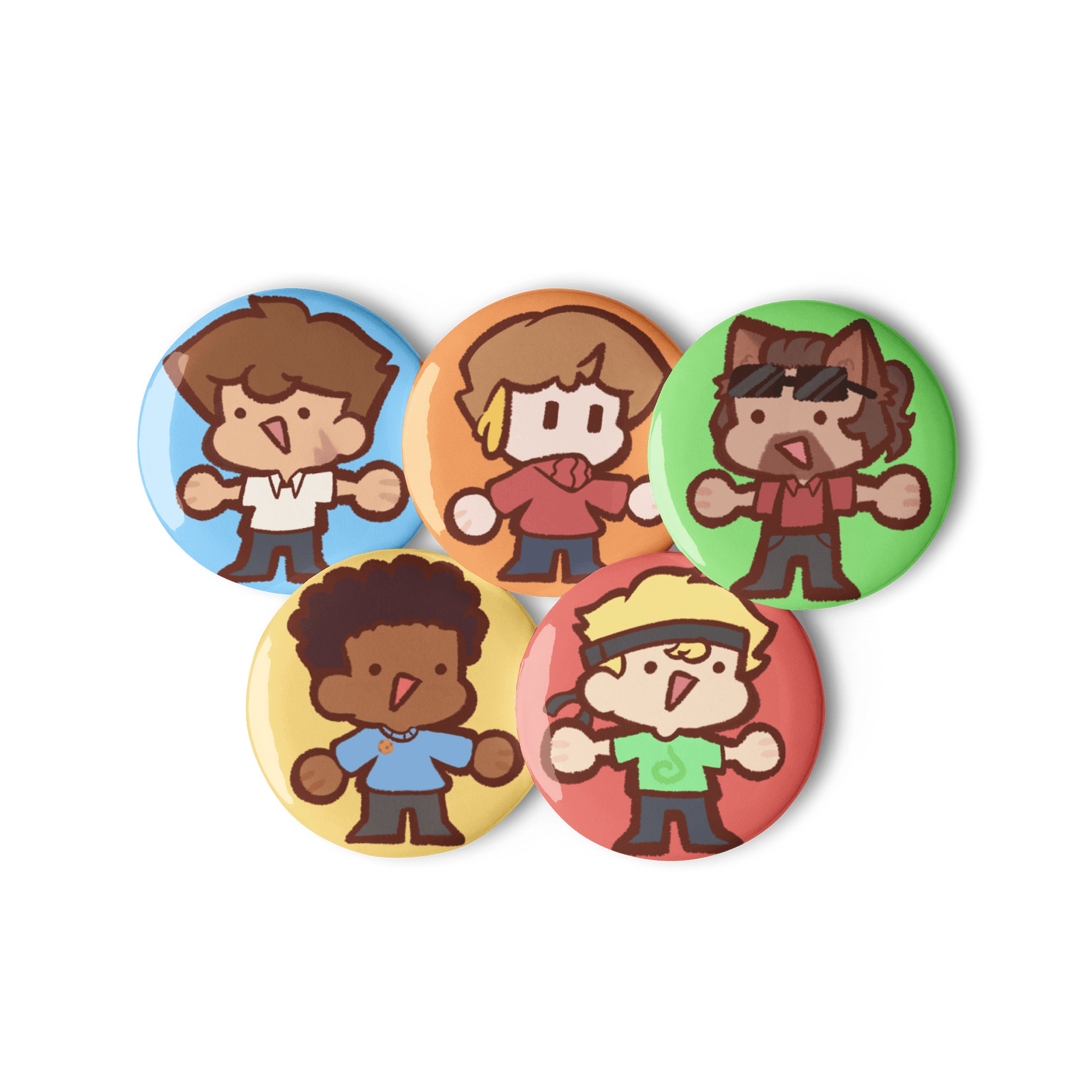 Set B - Button pins product image (2)