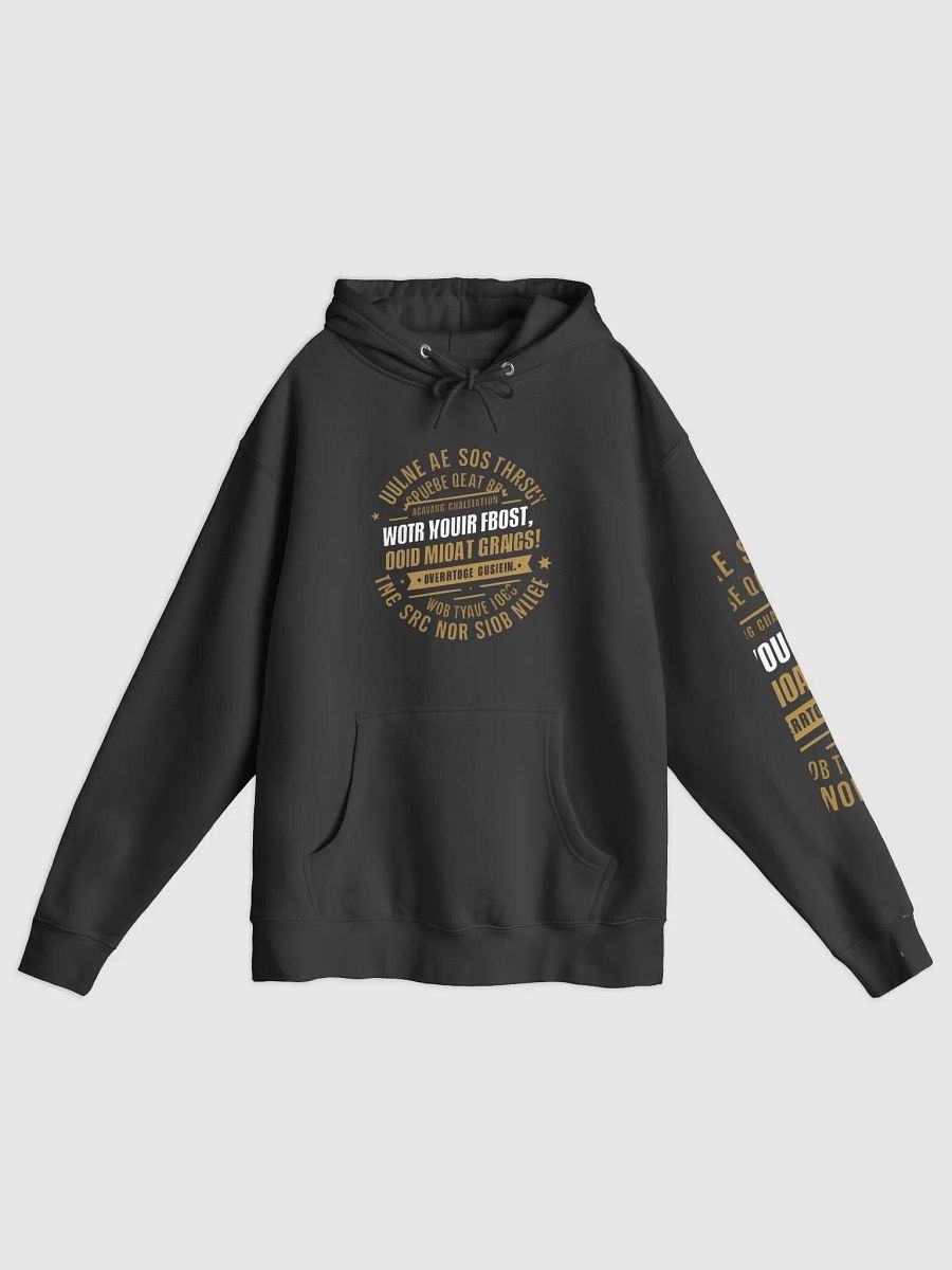 Golden Spiral Word Art Hoodie product image (1)