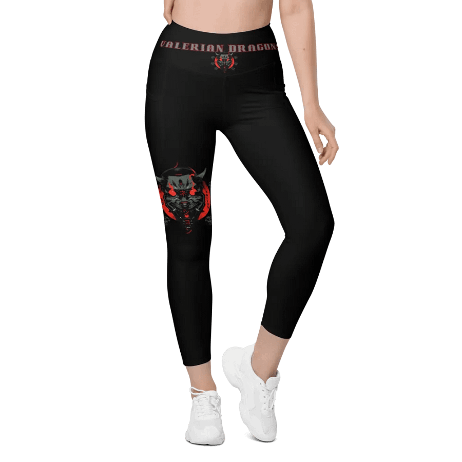 demon soul square up women's pocket leggings product image (1)
