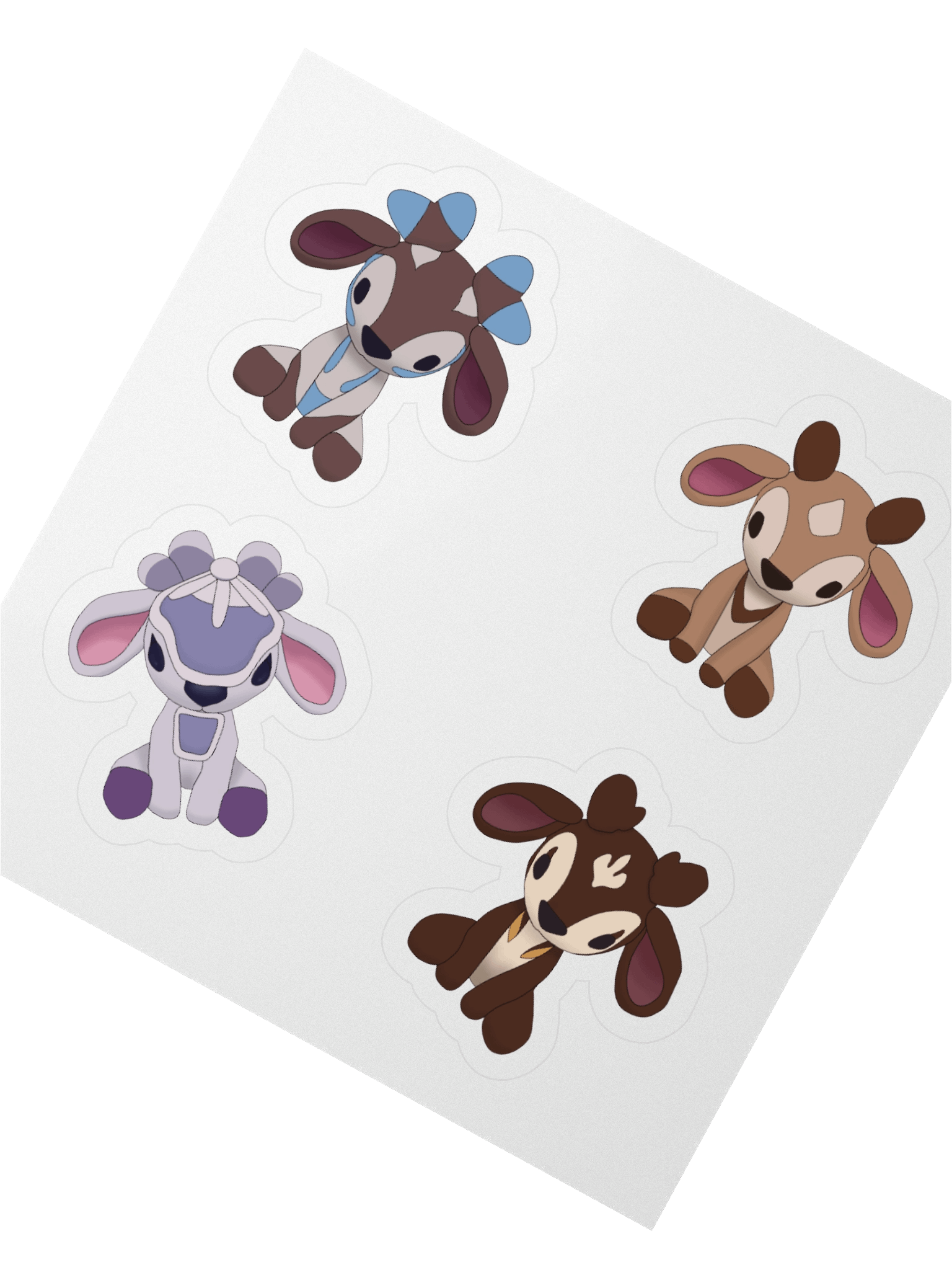 Sernuk Plushies Sticker Pack – Palia-Inspired Cuteness product image (2)