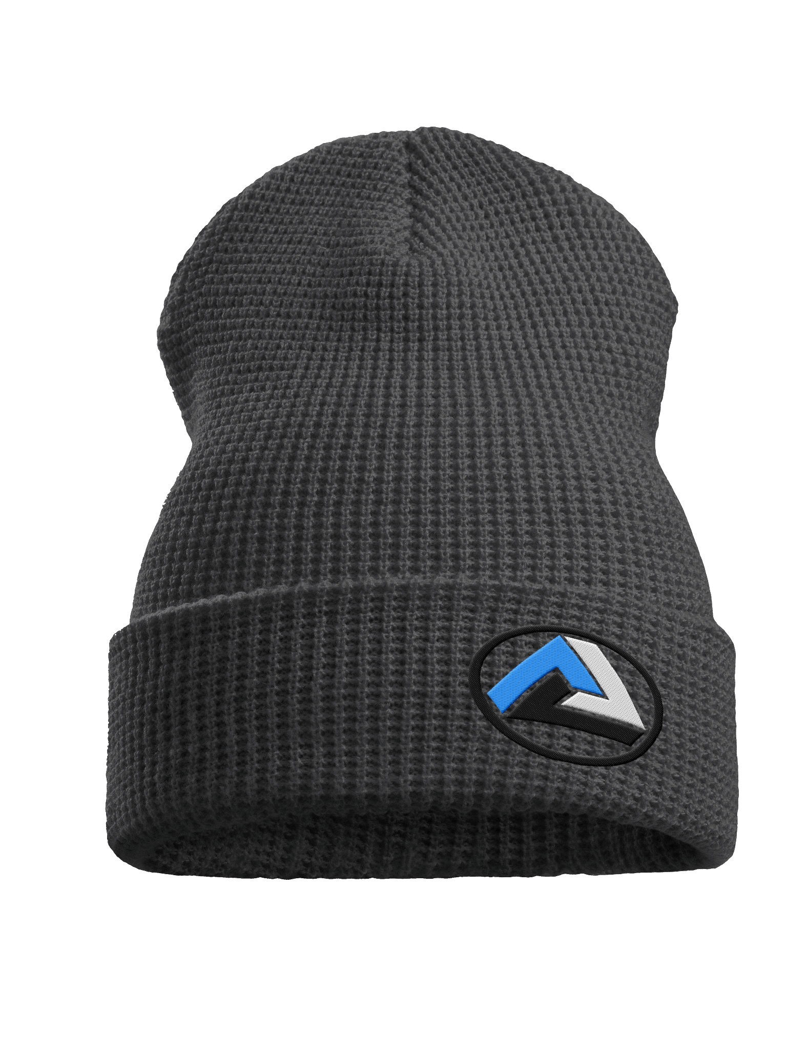 Blue Logo Embroidered Knit Beenie (Richardson) product image (1)