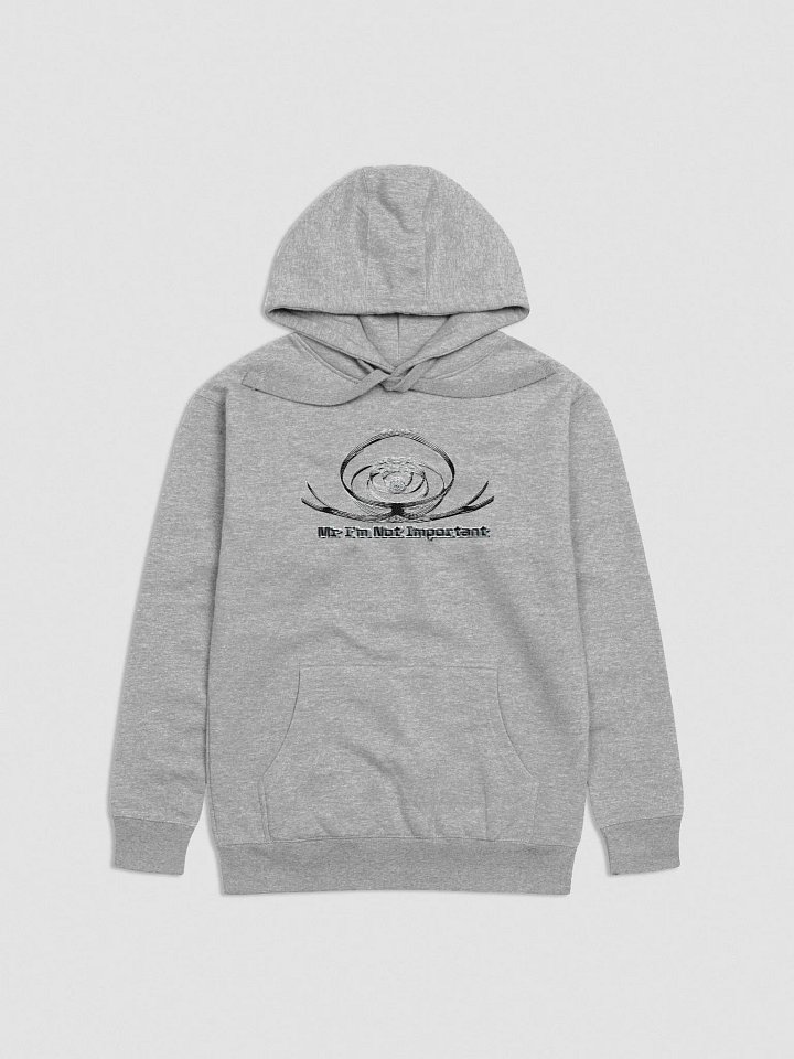 Unisex Premium Hoodie - Embroidered - Mr I'm Not Important Logo product image (11)