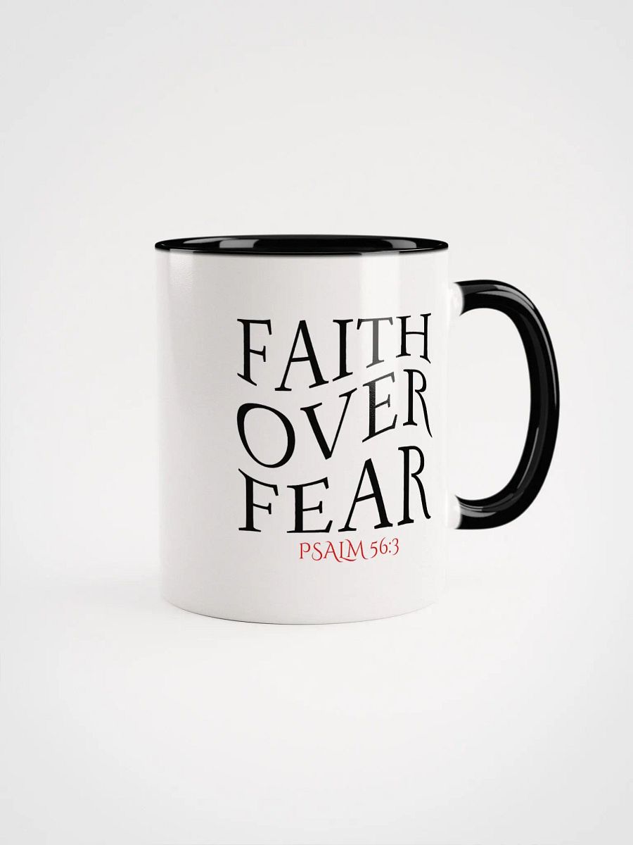 Faith Over Fear Ceramic Mug product image (1)