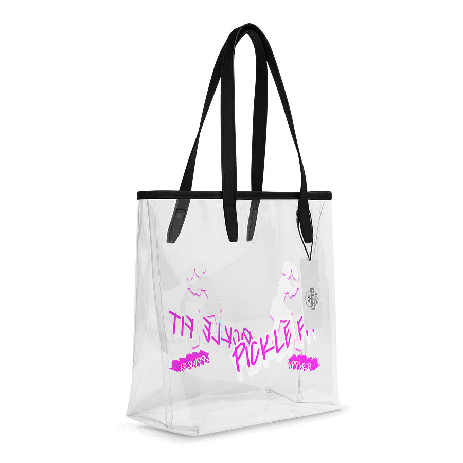 Pickle Fit Lady Clear Tote Bag product image (6)