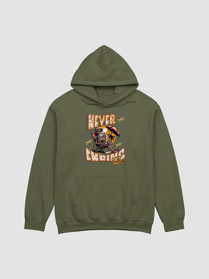 Never Ending Vibes Skeleton Summer Hoodie product image (13)