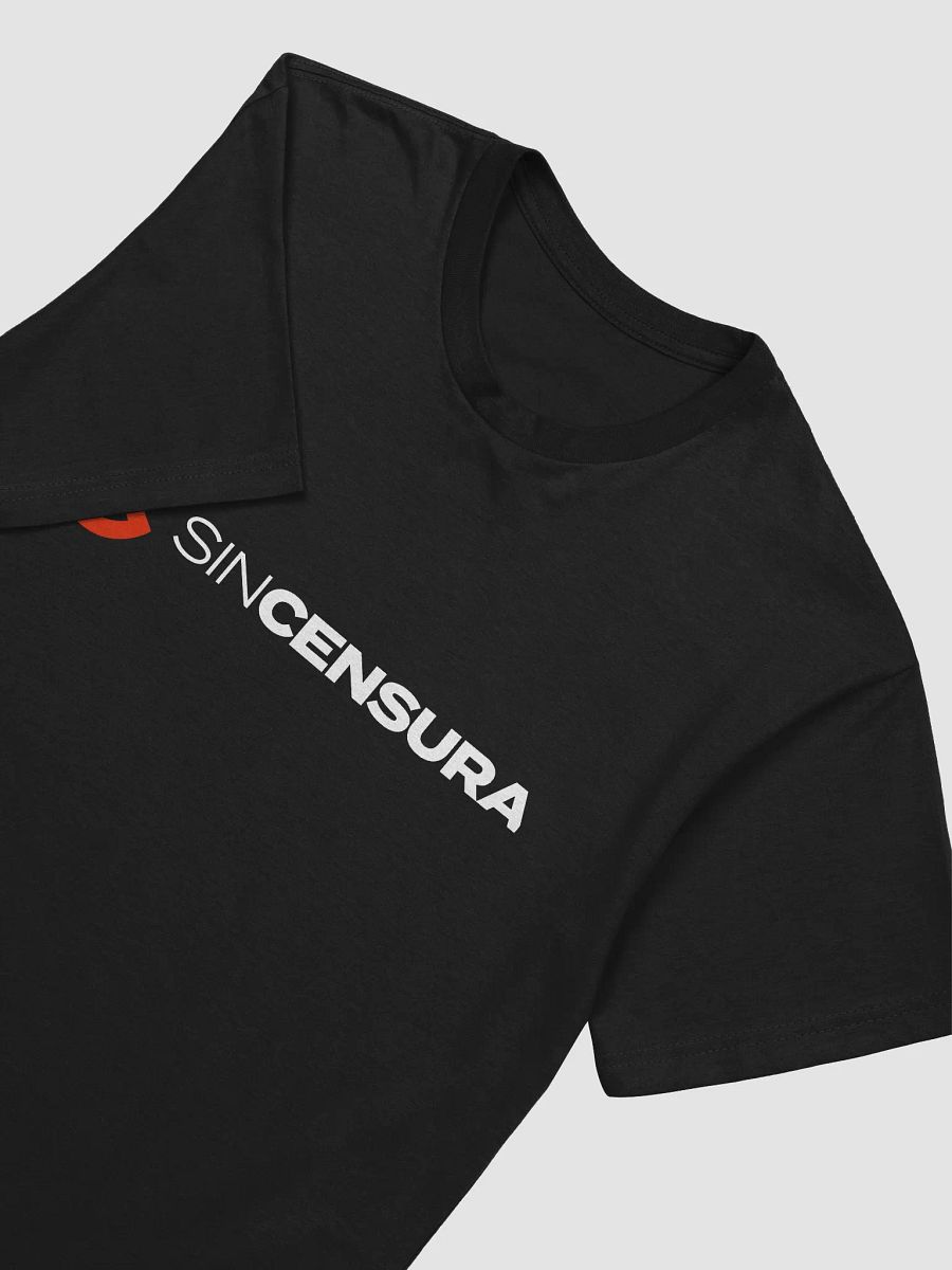 Camiseta Sin Censura. Negro product image (3)