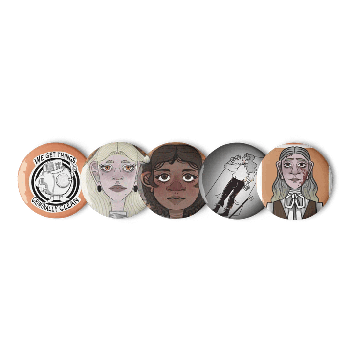 Criminally Clean Pin Set product image (2)