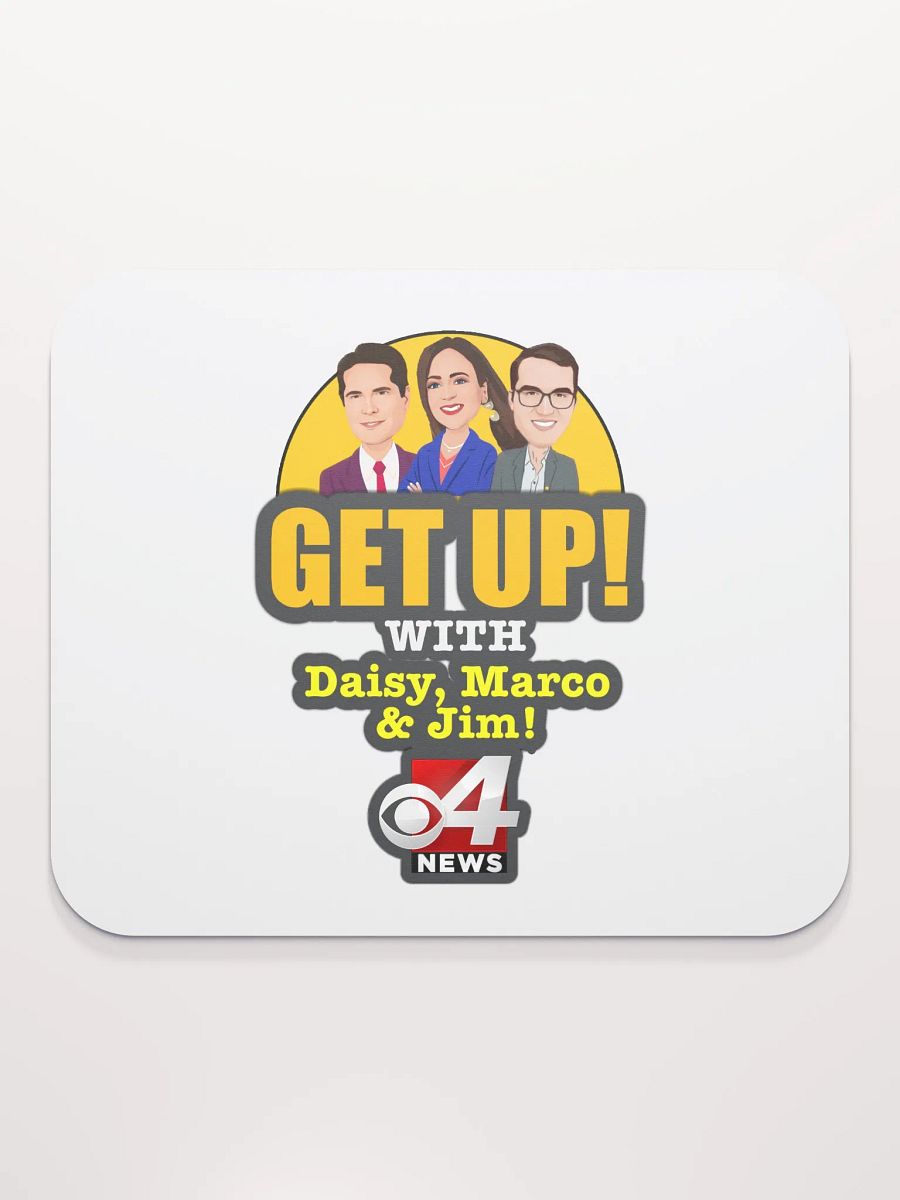Get Up! With Daisy, Marco & Jim Trio Mouse Pad product image (2)