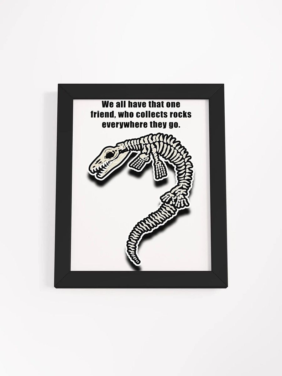 Fossil Collector's Framed Poster product image (1)
