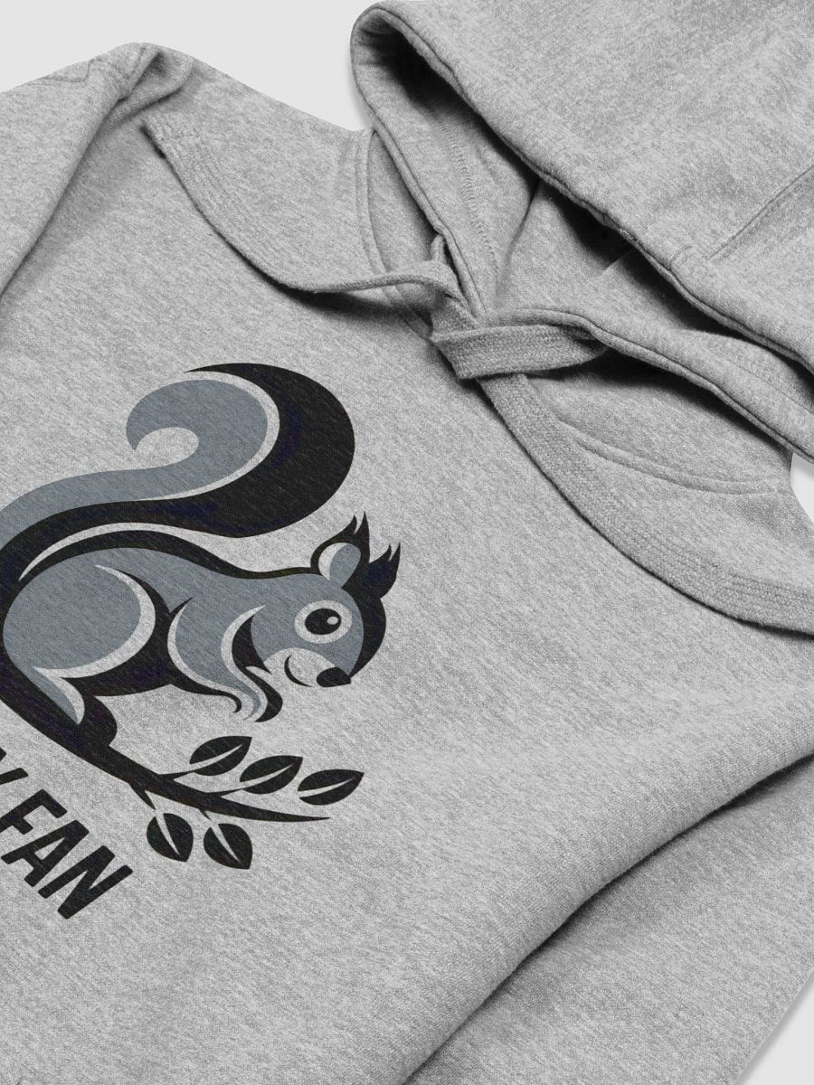 Super Soft and Comfy Hoodie: #1 Pooky Fan, Grey and Black Pooky on a Branch product image (3)