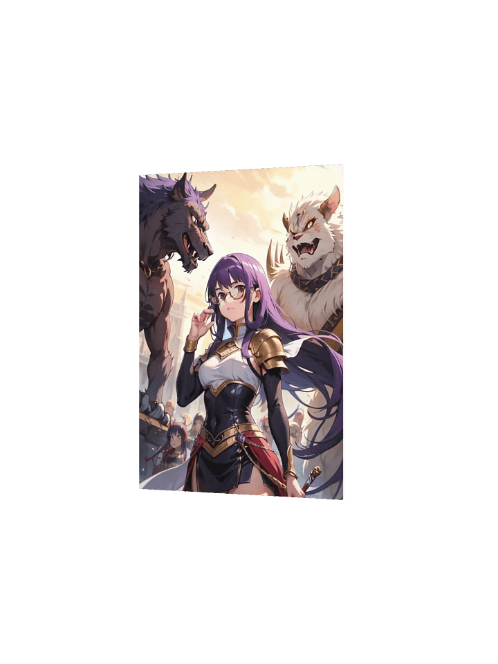 Purple K Warrior Poster product image (13)