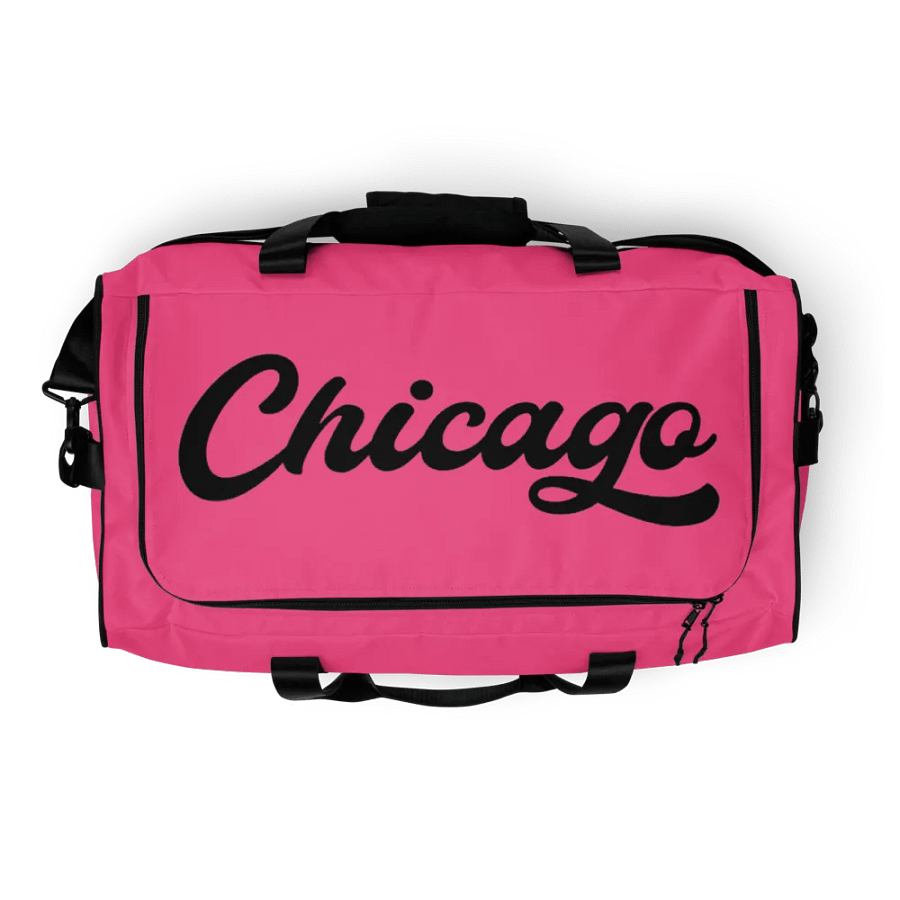 Chicago Script All-Over Duffle Bag product image (4)