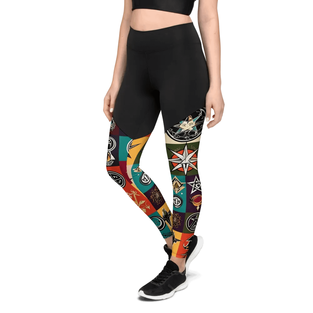 Symbology Black Top Leggings with Pocket product image (4)