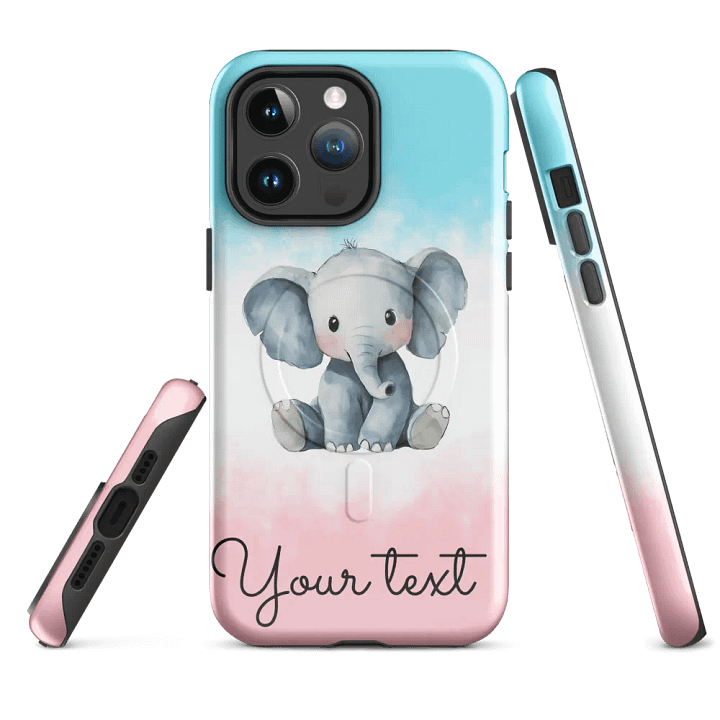 Elephant Love MagSafe® Tough Case product image (4)