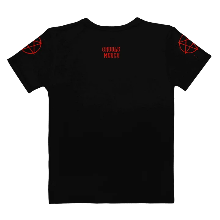 EVIL DOLL Women's Crew Neck T-Shirt product image (2)