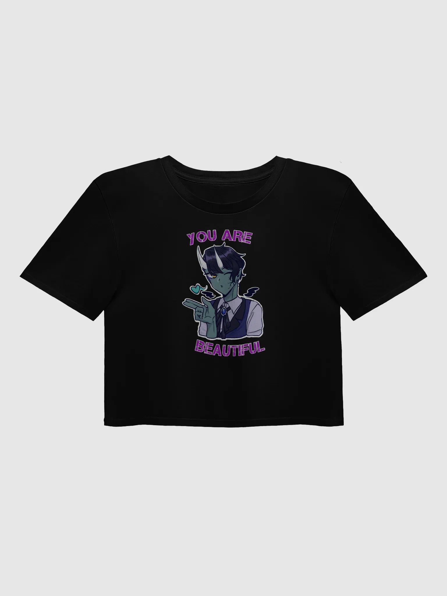 You Are Beautiful Crop Top product image (1)